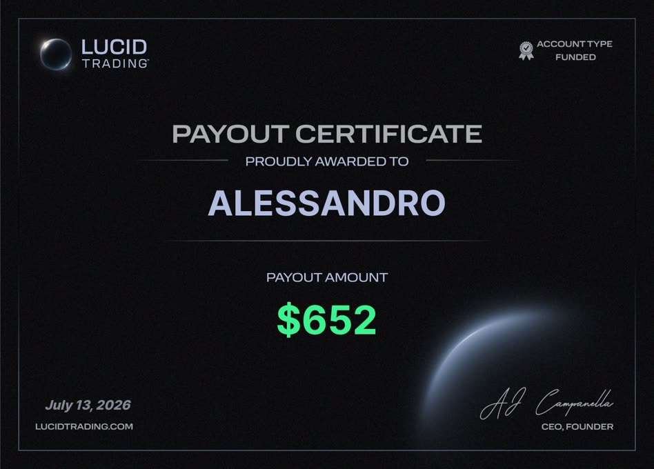 Saque do Alessandro: US$ 652 — 13/07